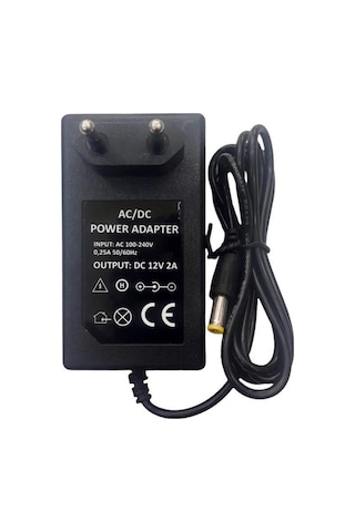 12 Volt 2 Amper Çokamaçlı Switch Mode Adaptör Güçkaynağı