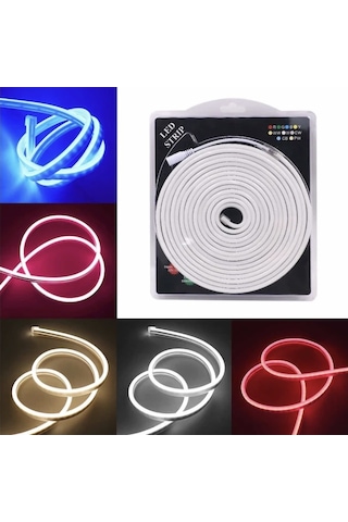 12 Volt 6x12 MM Yeşil Esnek Neon Led (5 Metre)