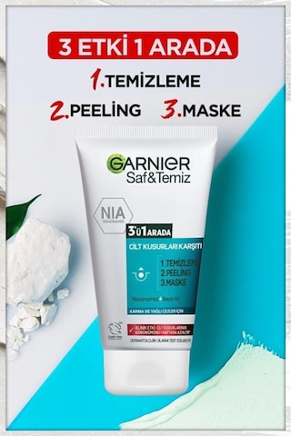 Garnier Saf & Temiz 3ü 1 Arada Temizleme Jeli 150 ML