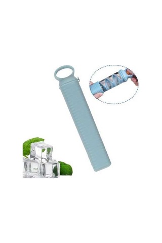 Pazly Çeşitli Şekilde Buz Küpü Kalıbı, Pratik Taşınabilir Gıda Sınıfı Pp+silikon Mavi Renkli Buz Kalıbı Çok Renkli