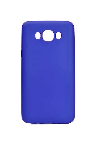 Samsung Uyumlu Galaxy J5 2016 Kılıf Zore Premier Silikon Kapak Saks Mavi