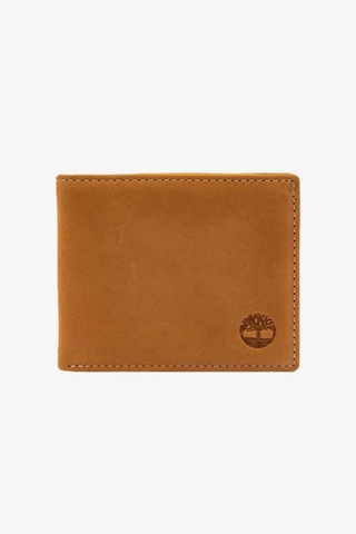 Timberland Wheatlock Iconic Nubuck Passcase Erkek Cüzdan-32702 Kahverengi