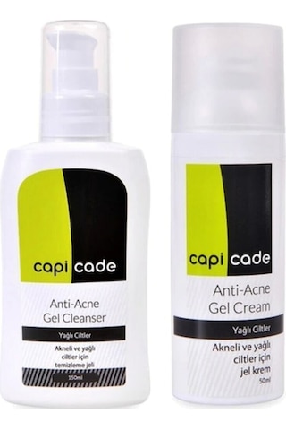 Capicade Yağlı ve Akneli Ciltler için Acne Bakım Seti
