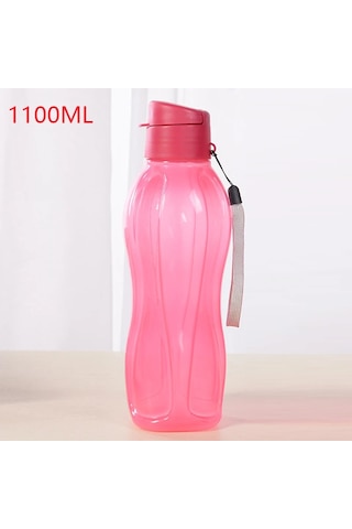 Pp Spor Su Şişesi 900ml/1l Taşınabilir Spor Salonu Su İçme Çok Renkli