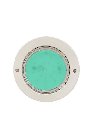 Mini Slim Flat Sıva Üstü Ledli Havuz Armatür 20 Watt Turkuaz Işık