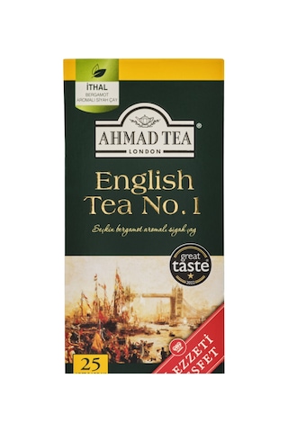 Ahmad Tea No.1 English Tea Bardak Poşet Çay 25x2 Gr - 6 Al 6 Bedava