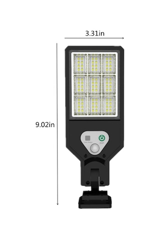 Adet Dış Mekan Led Güneş Enerjili Duvar Lambası Güneş Enerjili Işıklar Hareket Sensörü Diğer