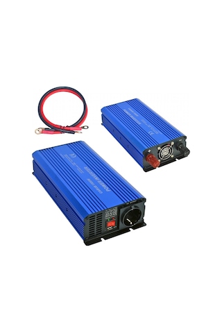Carub İnverter 12v Dan 220v A Yükseltici 1500w Usb 5v-1a Çıkışlı Br4621862