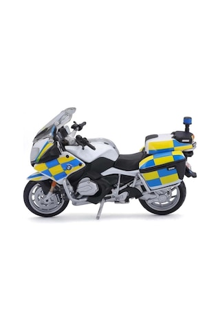 Maisto Polis Motosikleti Model 11 Cm 3 Yaş+ 1 Adet Metal Die-cast Oyuncak