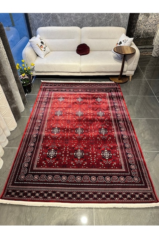 Halı Asya Koleksiyonu 39772-010 Kırmızı Renkli