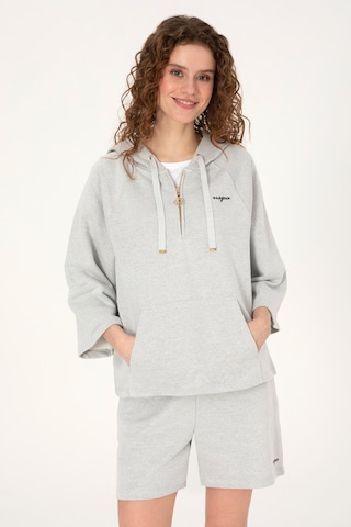U.S. Polo Assn. U.s. Polo Assn. Kadın Gri Melanj Sweatshirt 50319959-vr086