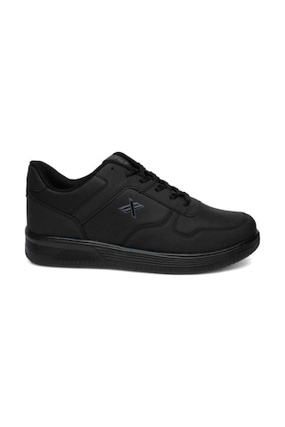 Luttoon 4027-25 Cilt Deri Anatomik Erkek Sneaker Siyah