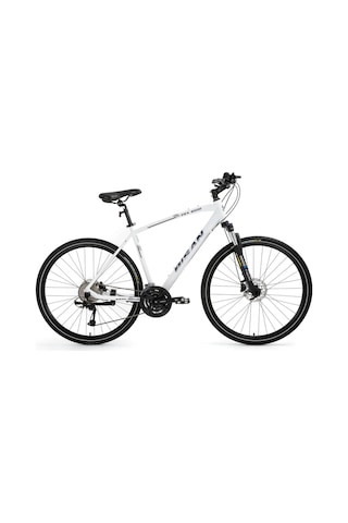 Bisan Trx 8500 700c 50cm Şehir Bisikleti Mat Beyaz Lacivert Beyaz