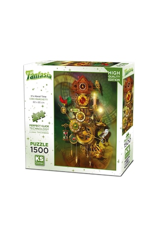 Ks Games 1500 Parça Its About Time Puzzle - Ciro Marchetti