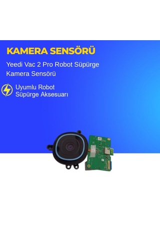 Yeedi Vac 2 Pro Robot Süpürge Kamera Sensörü