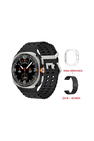 Kalobee SK 7 Ultra Amoled 47 MM 2 Kordonlu Akıllı Saat (İthalatçı Garantili)