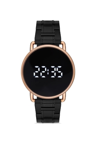 Ferro Siyah Çelik Kordon Erkek Kol Saati F11064a-r 3 Atm Su Geçirmez 2 Yıl Garantili Hediye Paketli Rose Gold