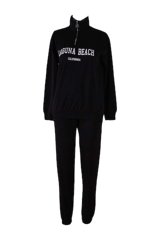 Trender Siyah Kadın Alt-üst Takım 978 Siyah