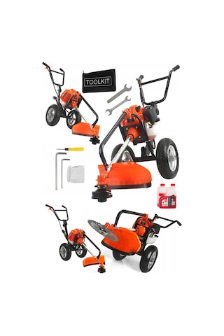 Deko Turkey DK2000B 2 Zamanlı Benzinli Tekerlekli Tırpan Ot Biçme