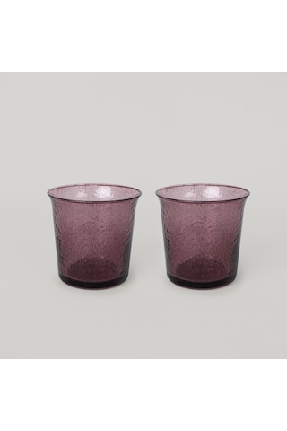 Linens Alexa 2'li 300 Ml Meşrubat Bardağı Mürdüm Mürdüm