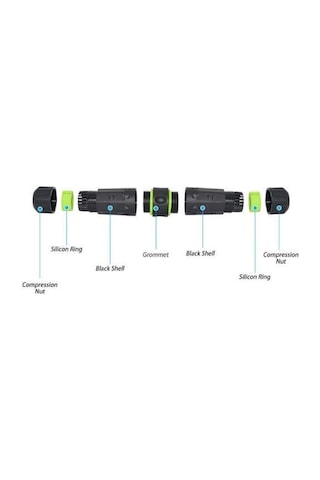 Pm-24598 Dişi - Dişi Ip 68 Su Geçirmez 3.0 Usb-a Konnektör Powermaster