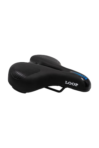 Loop Zy-9347-b Sele 245x190mm 640gr Yetişkin Mtb Geniş Bisiklet Selesi 24-26-29 Jant Uyumlu Siyah
