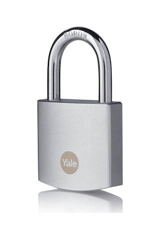 Yale Krom Kaplamalı Dmu Asma Kilit 70 Mm