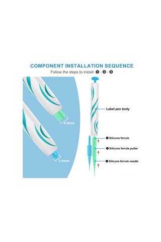 Tenfowee 2mm-8mm Çift Fonksiyonlu Cilt Et Beni Ve Siğil Çıkarıcı Alet, Değiştirilebilir Uçlu Yüz Bakım Aracı