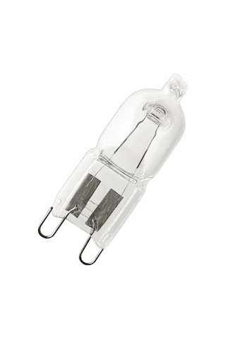 Halopin G9 40w Fırın Ampulü, 260 Lm, 300 C Isıya Dayanıklı Halojen Lamba, Şeffaf