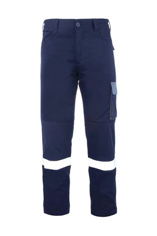 My Form Palmira Plus Harman Kumaş Pantolon-lacıvert Grı Lacivert - Gri