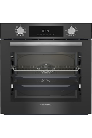 Grundıg GEBM 12302ZG 72 LT Ankastre Fırın Gri