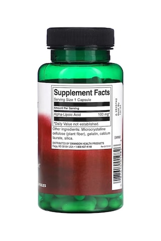 Swanson, Alpha Lipoic Acid, 100 Mg, 120 Capsules