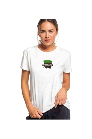 Minecraft Öykü Modu Sezon Iki Minecraft Baskılı Beyaz Kadın Tshi
