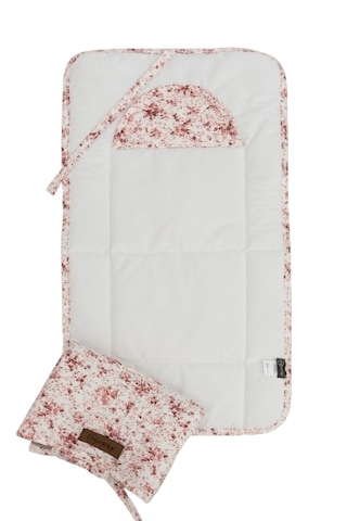 Mordesign Bebek Çanta Alt Açma Minderi Alt Değiştirme Pedi Taşınabilir Bakım Örtüsü Çıtır Seri Pudra