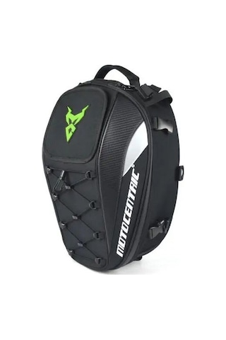 Motocentric Mc-0102 Su Geçirmez Motosiklet Kuyruk Çantası Yeşil