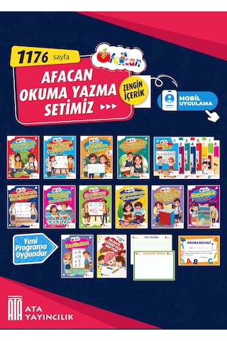 1. Sınıf Afacan Okuma Yazma Seti 1. Sınıf Afacan Okuma Yazma Seti