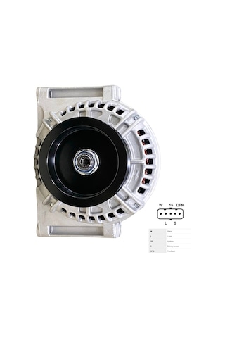 Bosch 24v Alternatör Dinamo 80a W-l-15-s-dfm Daf Cf85/xf105 Euro5