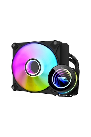 Aigo Dx120 V2.6 Argb 120mm Am5/1700p Siyah İşlemci Sıvı Soğutucu