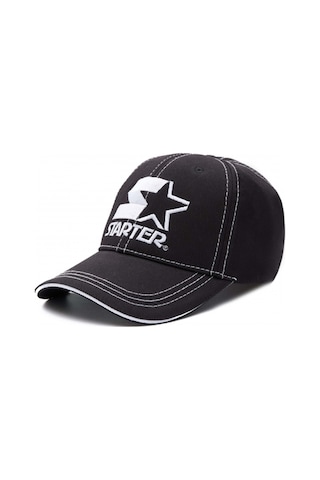 Starter Radford Siyah Baseball Cap Nakışlı - Unisex Şapka Siyah
