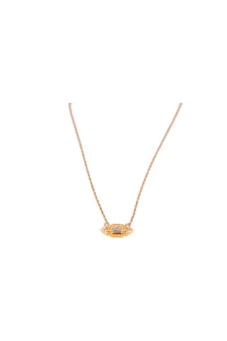 Çelik Kolye Işıltılı Göz Model - K-130 Altın