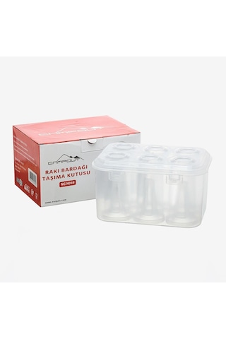 Campout Rakı Bardağı Taşıma Kutusu