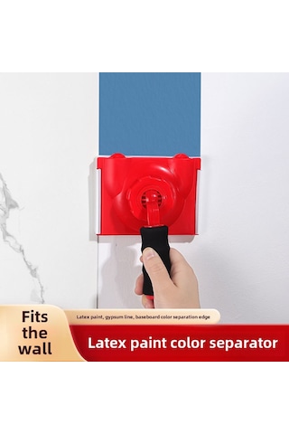 Yunboo El Tipi Lateks Boya Kenar Düzeltici, Köşe Tamirat Aleti - Floklu Sponge Fırça İle 3'lü Set