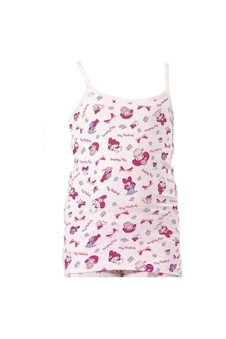 12 Adet Kota Kız Çocuk Baskılı Ip Askılı Atlet Karışık Renk 3405