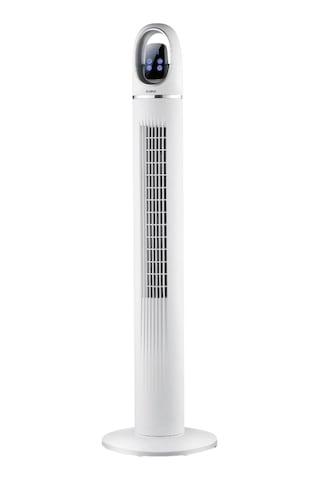 Acfn 45inç Kule Tipi Vantilatör 45w Güçlü Motor, 3 Kademeli Hız, Salınımlı, Zamanlayıcılı Tower Fan