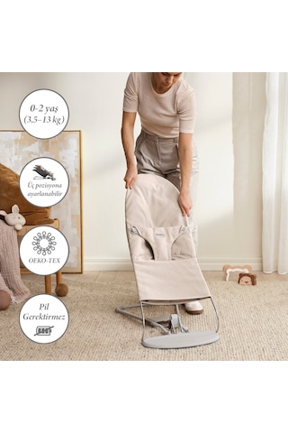 Babybjörn Bliss Ana Kucağı Woven Melange / Light Beige