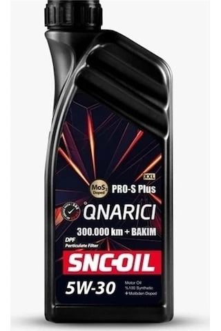 Snc Oil Icon Group 300.000 + Bakım Pro-S Plus XXL Qnarıcı 5W-30 Motor Yağı 1 L
