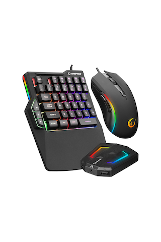 Rampage KM-R92 Cheat-X Kablolu Mini Klavye Mouse Oyuncu Seti