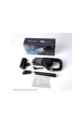 Jian Fan Taşın Kablosuz Elektrikli Süpürge Siyah