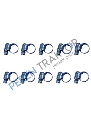 Peren Traktör Mazot Hortumu Kelepçesi 8x13 - 10'lu