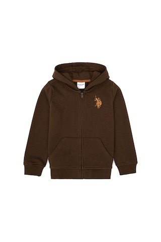 U.s. Polo Assn. Erkek Çocuk Kahverengi Hırka Örme 50316706-vr029 Kahverengi